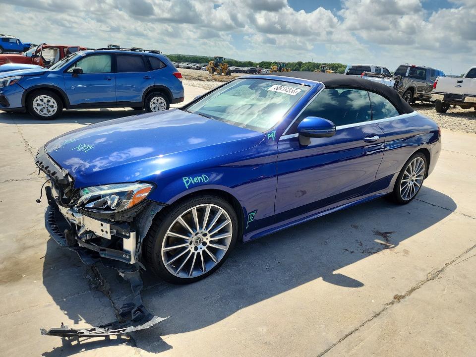 MERCEDES-BENZ C 2018 with VIN WDDWK4JB8JF598340 - Photo from auction