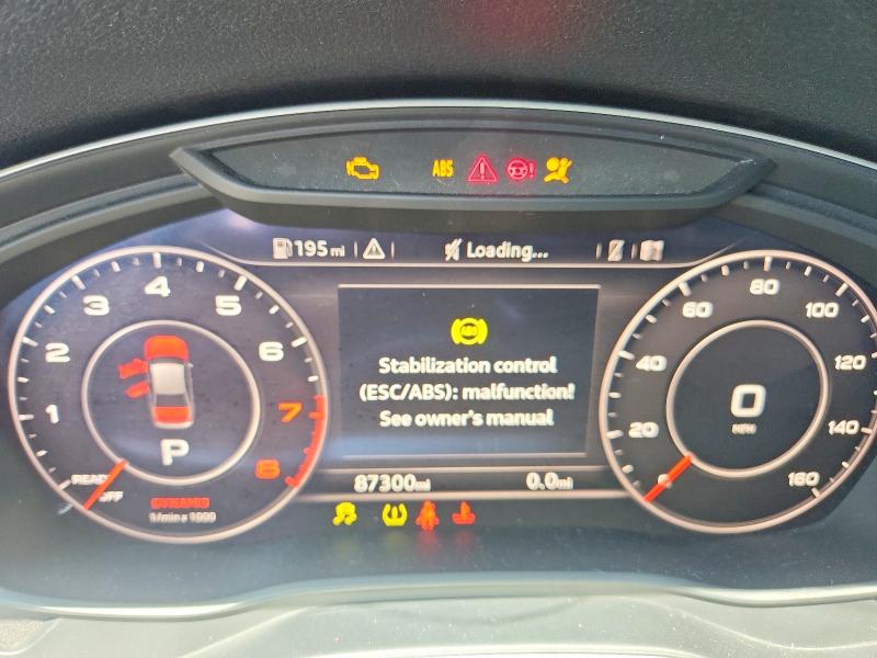 Photo 9 from auction – 2018 AUDI A4 with VIN WAUENAF44JA039996