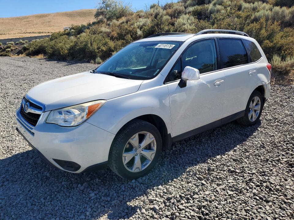 SUBARU FORESTER 2015 with VIN JF2SJADCXFH524543 - Photo from auction