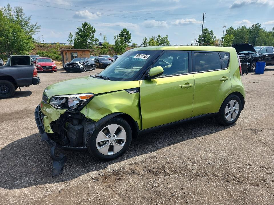 KIA SOUL 2014 with VIN KNDJN2A29E7713009 - Photo from auction