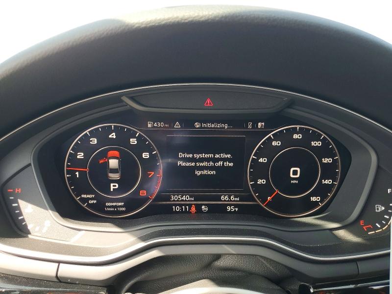 Photo 9 from auction – 2018 AUDI A4 with VIN WAUENAF42JN002941