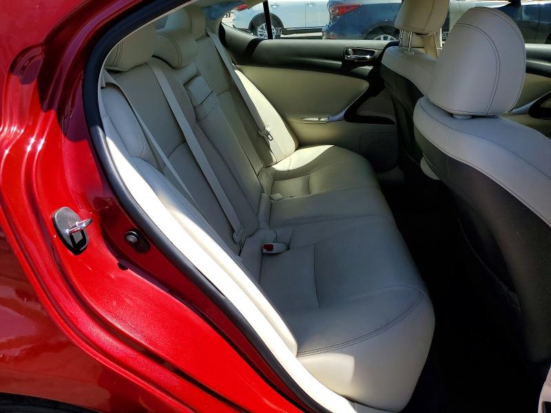 Photo 10 from auction – 2012 LEXUS IS 250 with VIN JTHBF5C20C5182726