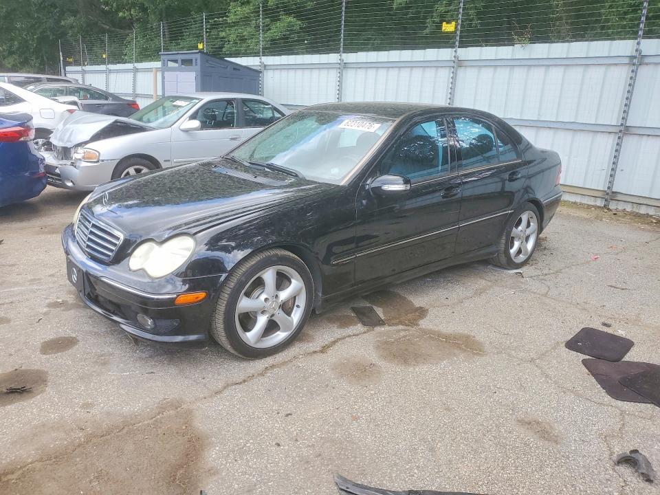 MERCEDES-BENZ C 2006 with VIN WDBRF52H66F743594 - Photo from auction