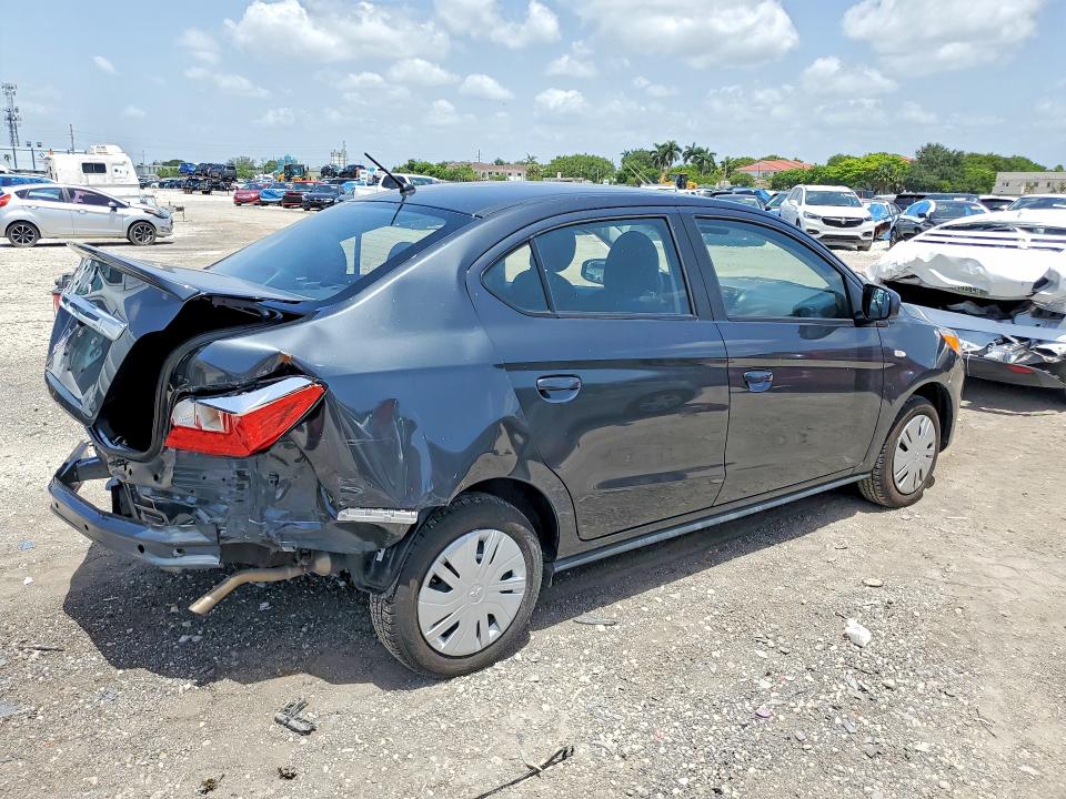 Photo 3 from auction – 2024 MITSUBISHI MIRAGE with VIN ML32FUFJ6RHF19847