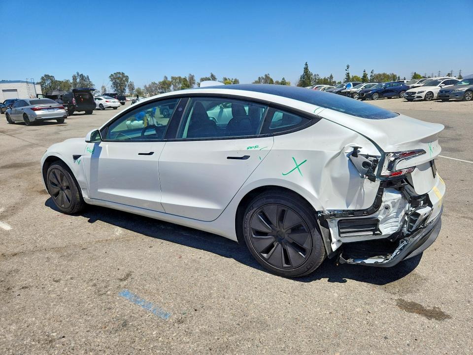 Фото 2 с аукциона – 2025 TESLA MODEL 3 с VIN 5YJ3E1EA6SF050721