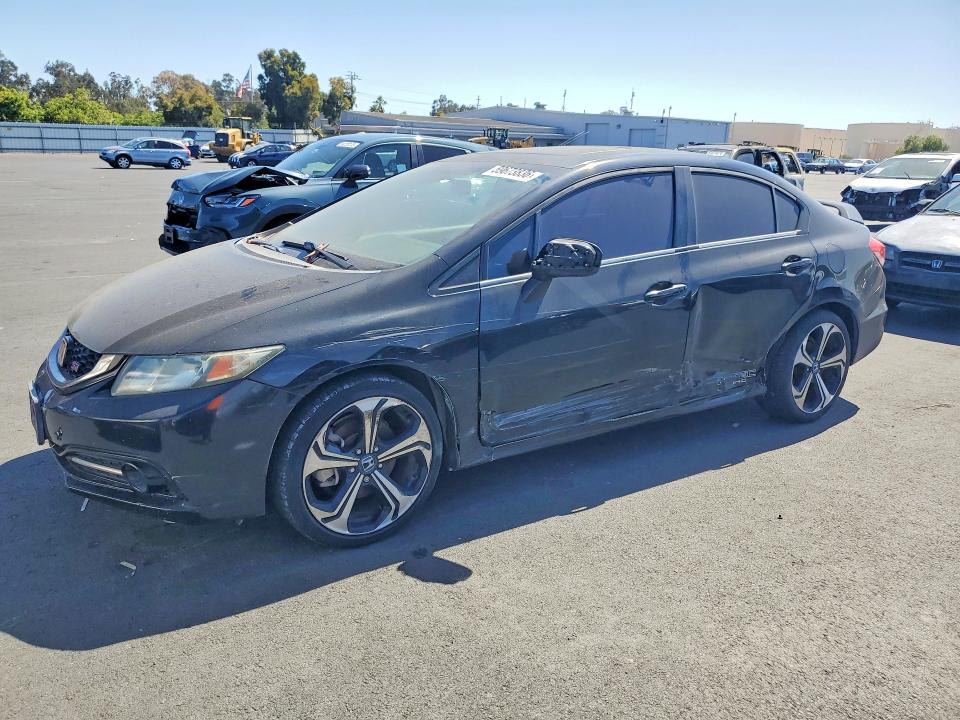 HONDA CIVIC 2015 with VIN 2HGFB6E54FH700153 - Photo from auction