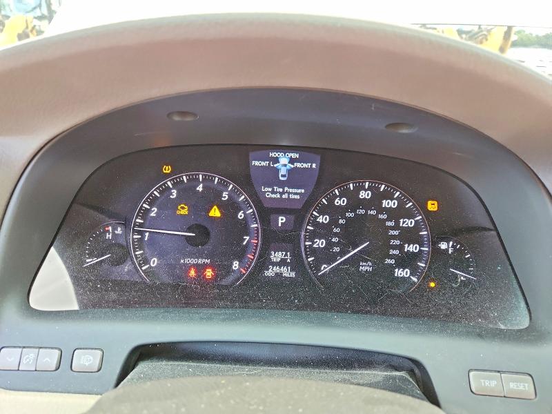 Photo 9 from auction – 2010 LEXUS LS with VIN JTHBL5EF7A5100576