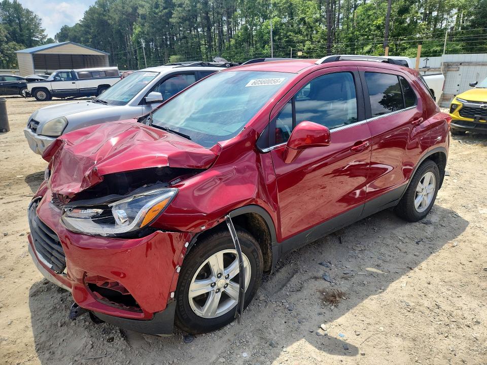 CHEVROLET TRAX 2019 with VIN 3GNCJPSB4KL271089 - Photo from auction