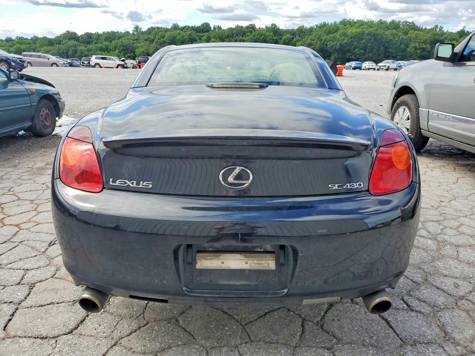 Photo 6 from auction – 2002 LEXUS SC with VIN JTHFN48Y320026526