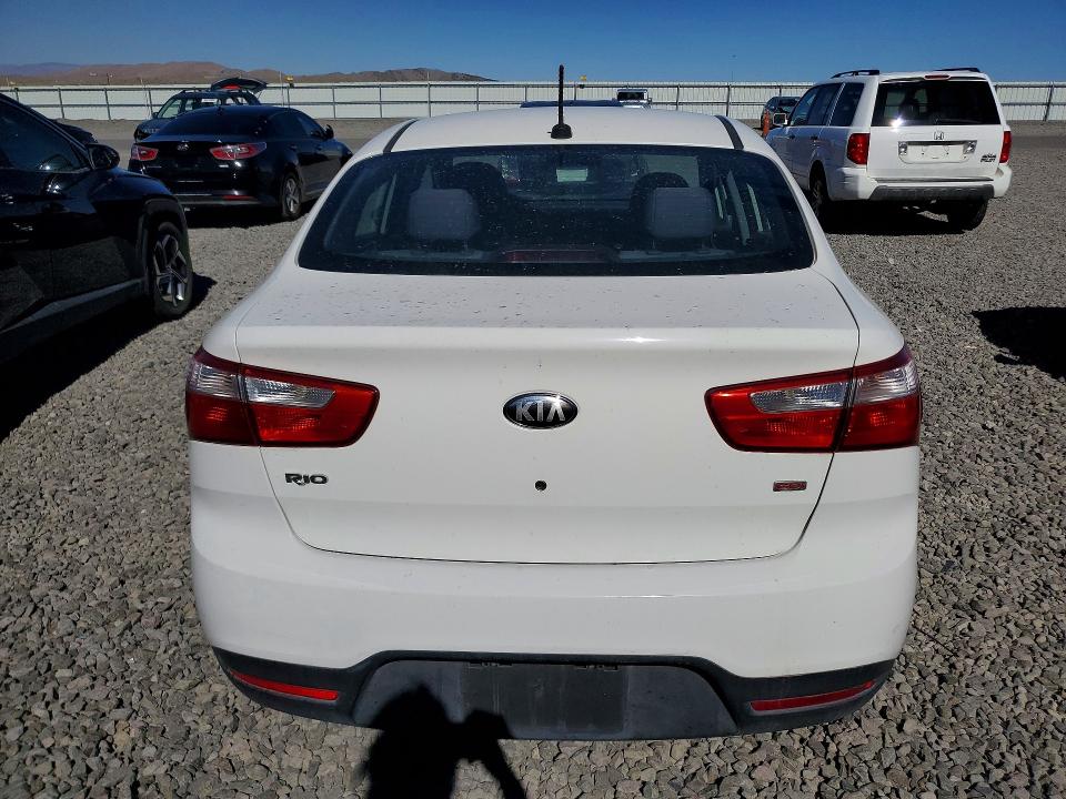 Photo 6 from auction – 2013 KIA RIO with VIN KNADM4A35D6147923