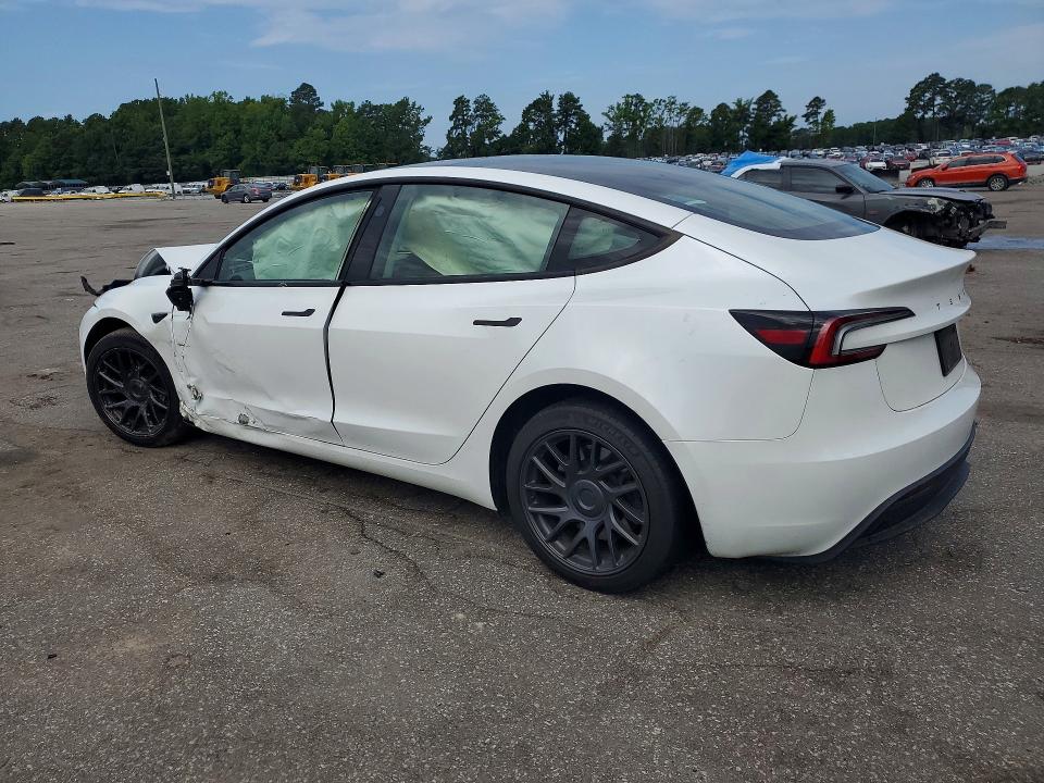 Photo 2 from auction – 2025 TESLA MODEL 3 with VIN 5YJ3E1EA5SF919549