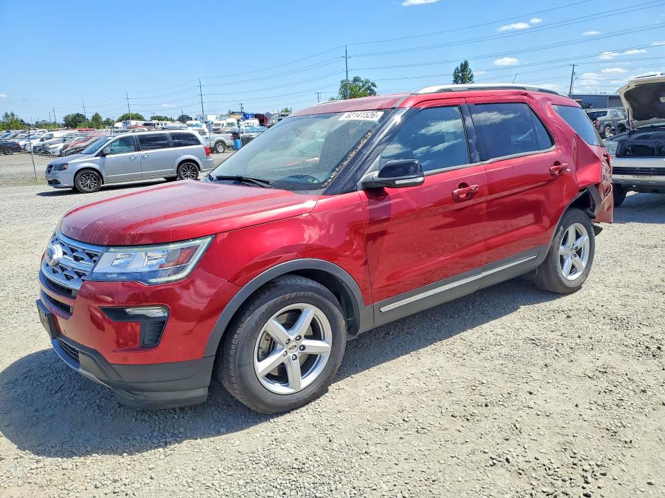 FORD EXPLORER 2018 with VIN 1FM5K7D83JGC72653 - Photo from auction