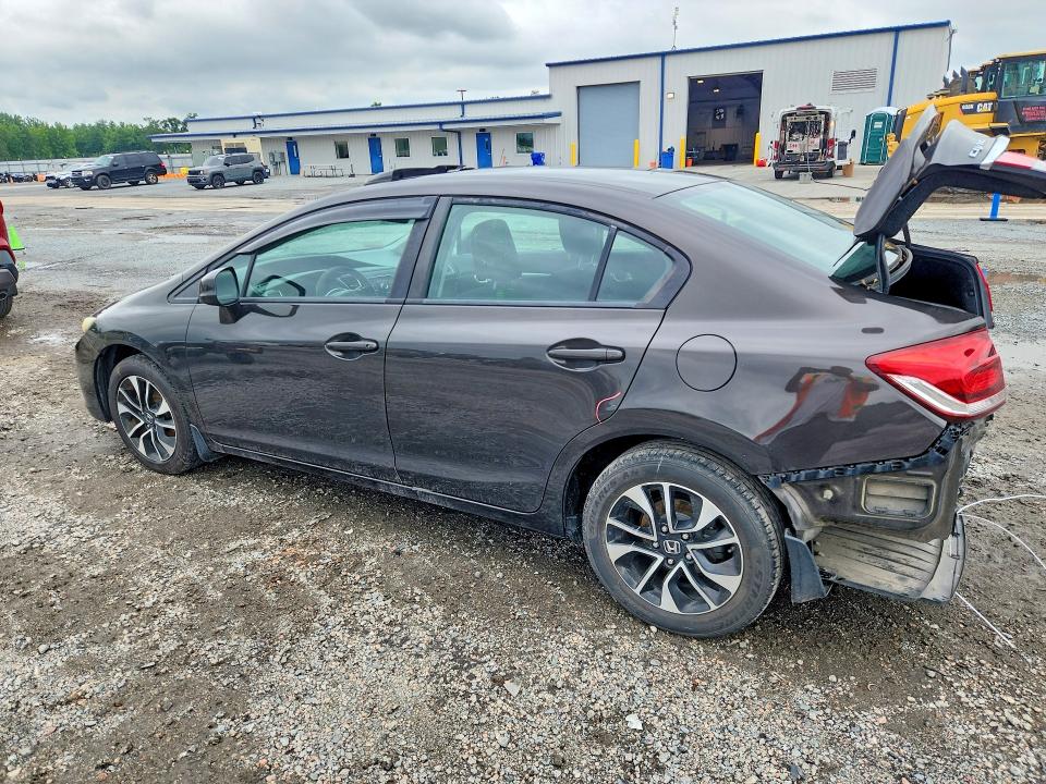 Photo 2 from auction – 2013 HONDA CIVIC with VIN 19XFB2F80DE200015