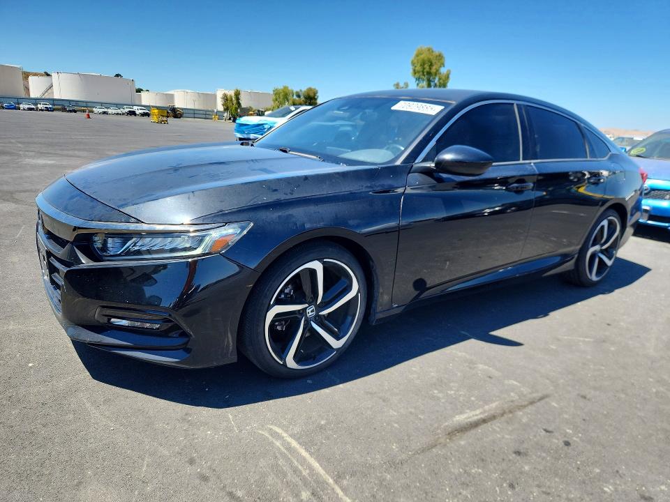 HONDA ACCORD 2018 with VIN 1HGCV1F33JA187978 - Photo from auction