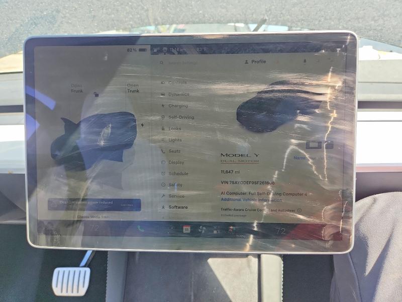 صورة رقم 9 من المزاد - 2025 TESLA MODEL Y مع VIN 7SAYGDEF9SF261606