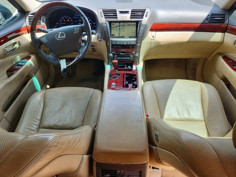 Photo 8 from auction – 2008 LEXUS LS with VIN JTHBL46F185057582