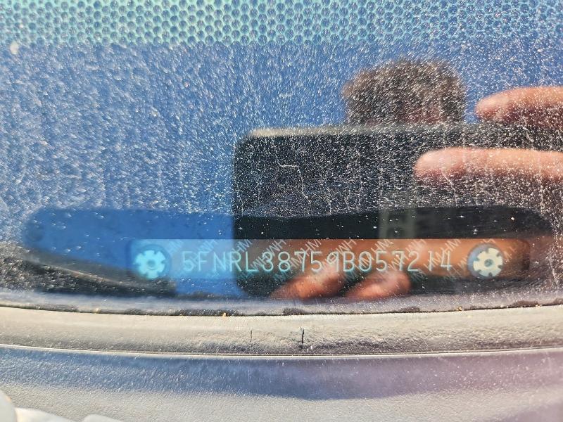 Photo 14 from auction – 2009 HONDA ODYSSEY with VIN 5FNRL38759B057214