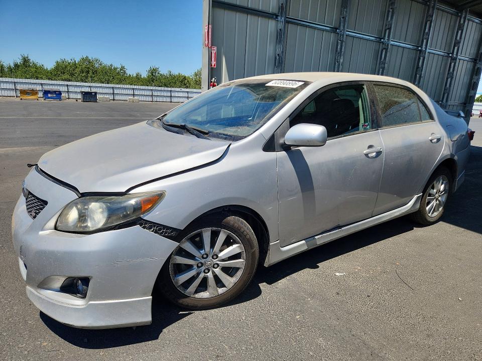 TOYOTA COROLLA 2010 with VIN 1NXBU4EE3AZ174692 - Photo from auction