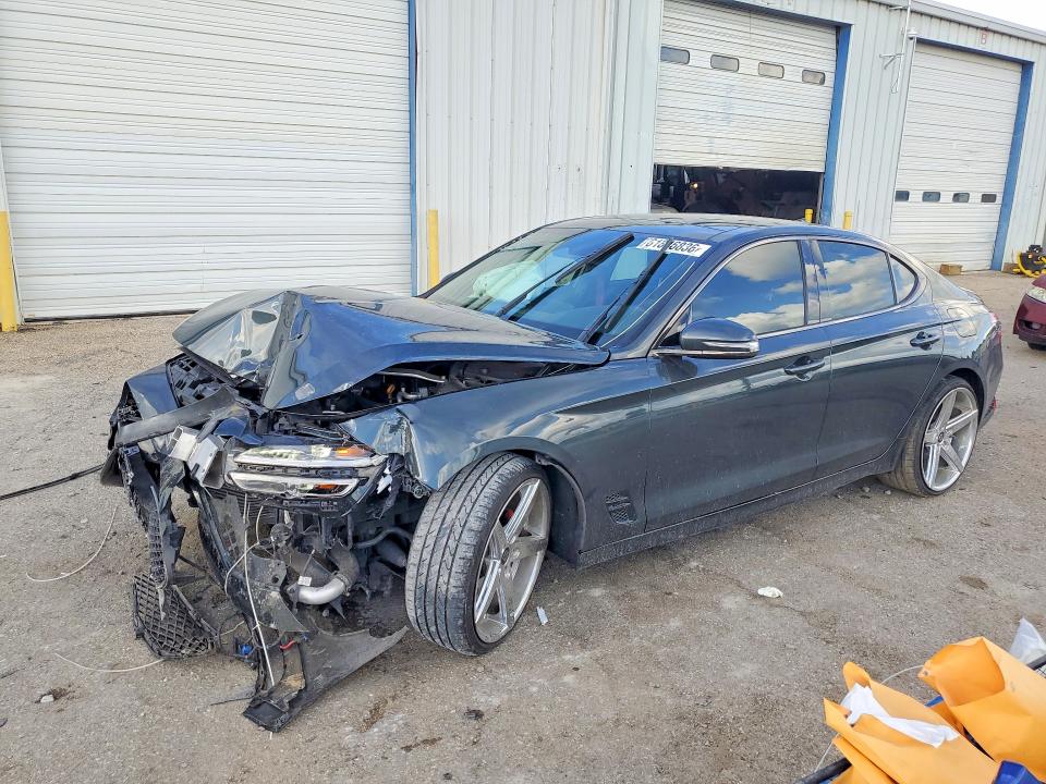 GENESIS G70 2023 with VIN KMTG34TA1PU111498 - Photo from auction