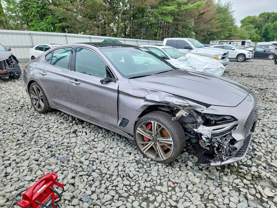 Photo 4 from auction – 2024 GENESIS G70 with VIN KMTG34SC4RU138345