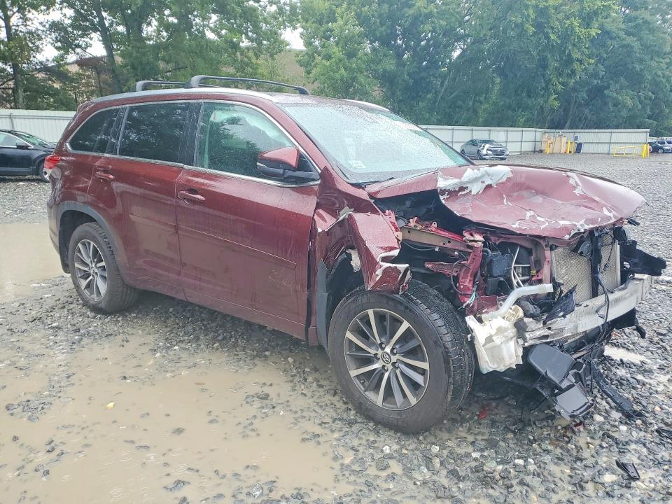 Photo 4 from auction – 2018 TOYOTA HIGHLANDER with VIN 5TDJZRFH2JS840193