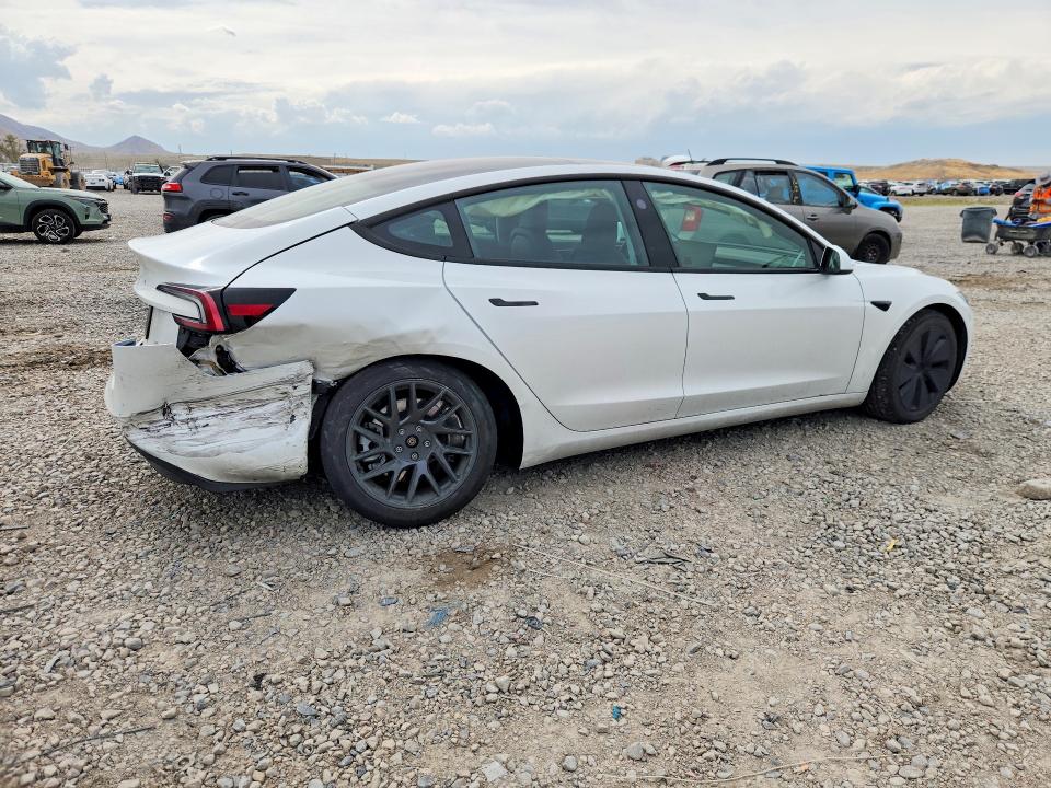 Photo 3 from auction – 2025 TESLA MODEL 3 with VIN 5YJ3E1EBXSF928336