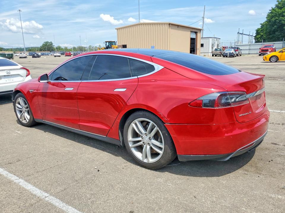 Photo 2 from auction – 2015 TESLA MODEL S with VIN 5YJSA1S23FF090510