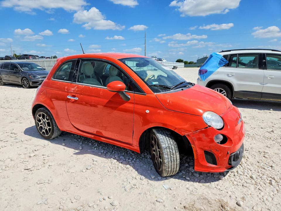 Photo 4 from auction – 2018 FIAT 500 with VIN 3C3CFFKH5JT504697