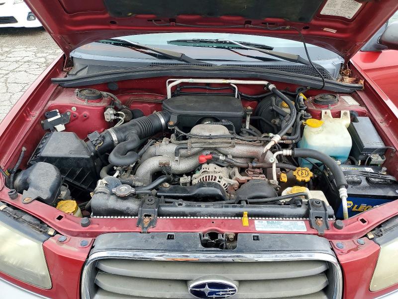 Photo 11 from auction – 2005 SUBARU FORESTER with VIN JF1SG67685H747782