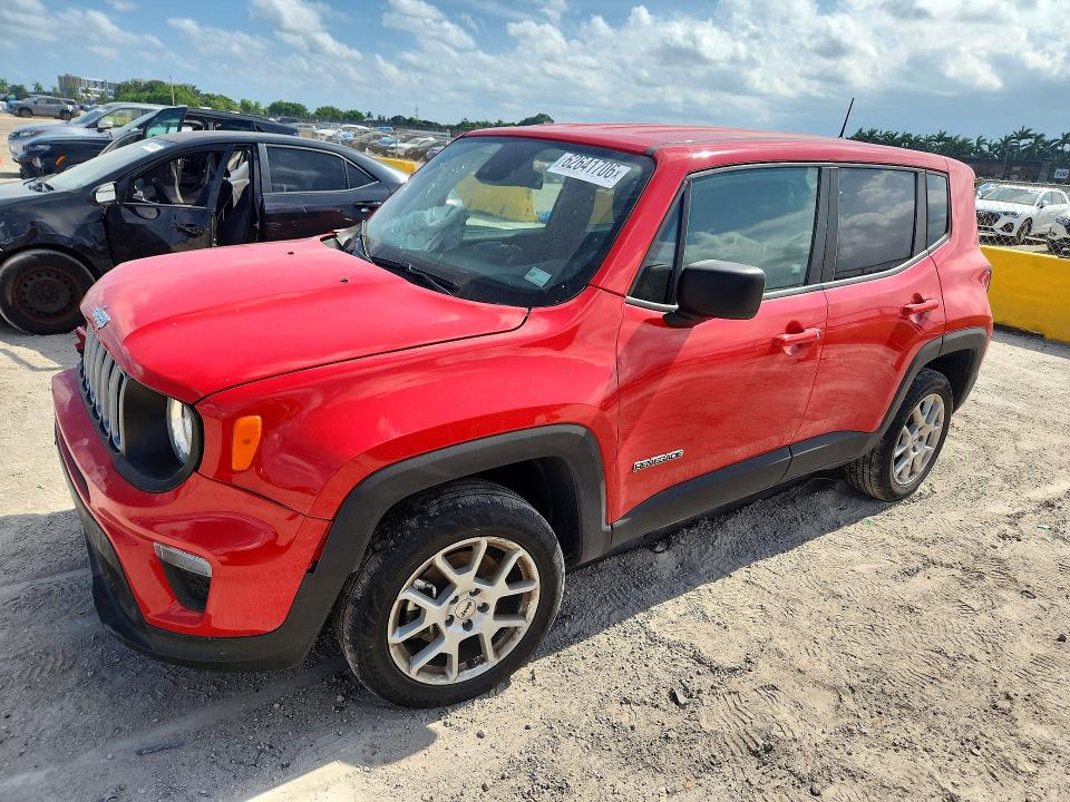 JEEP RENEGADE 2023 with VIN ZACNJDB13PPP23309 - Photo from auction