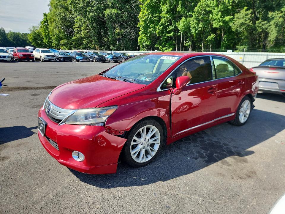 LEXUS HS 2010 with VIN JTHBB1BA0A2006318 - Photo from auction