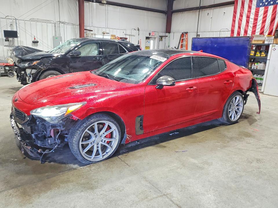 KIA STINGER 2018 with VIN KNAE55LC9J6023329 - Photo from auction