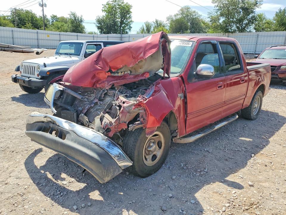 FORD F150 2002 with VIN 1FTRW07L82KC43651 - Photo from auction
