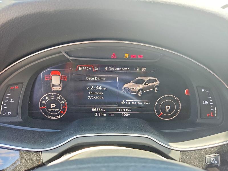 Photo 9 from auction – 2018 AUDI Q7 with VIN WA1LAAF70JD012996