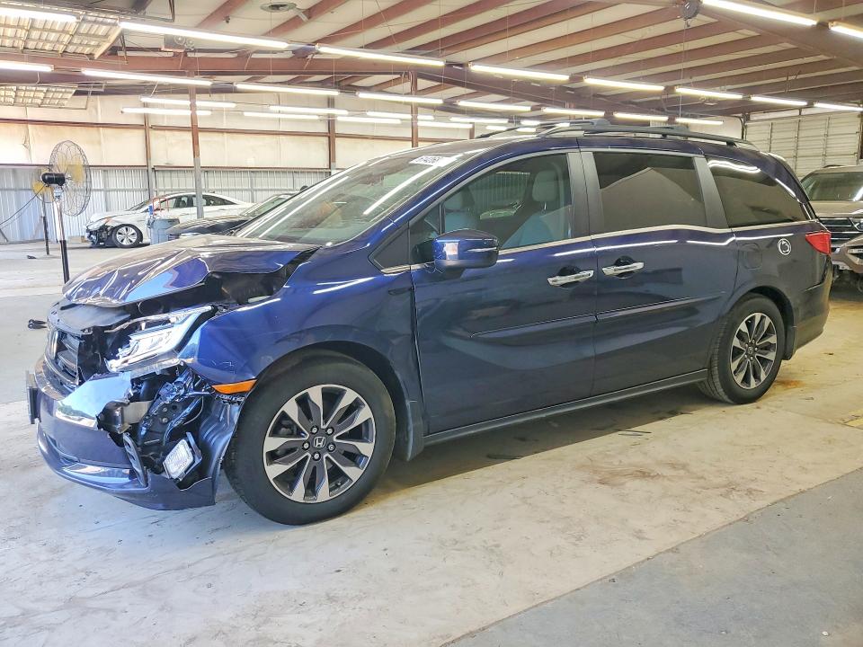 Photo 1 from auction – 2022 HONDA ODYSSEY with VIN 5FNRL6H7XNB040291