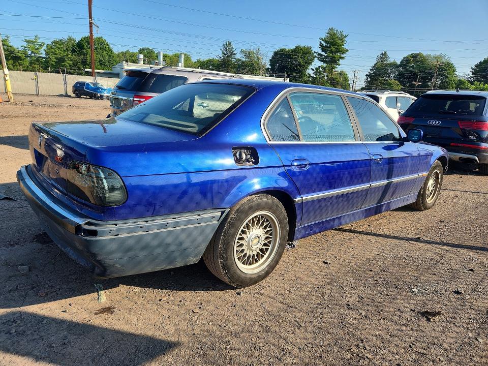 Photo 3 from auction – 1998 BMW 740 with VIN WBAGJ8320WDM23845
