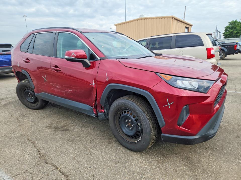 Photo 4 from auction – 2021 TOYOTA RAV4 with VIN 2T3G1RFV7MW191131