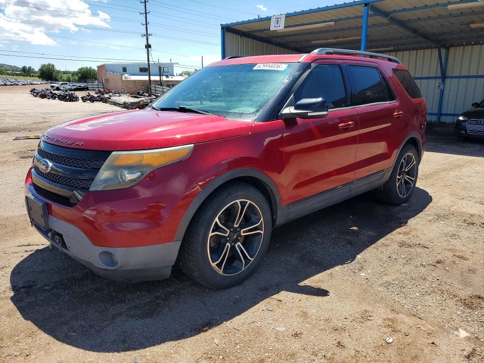 FORD EXPLORER 2015 with VIN 1FM5K8GTXFGC38108 - Photo from auction