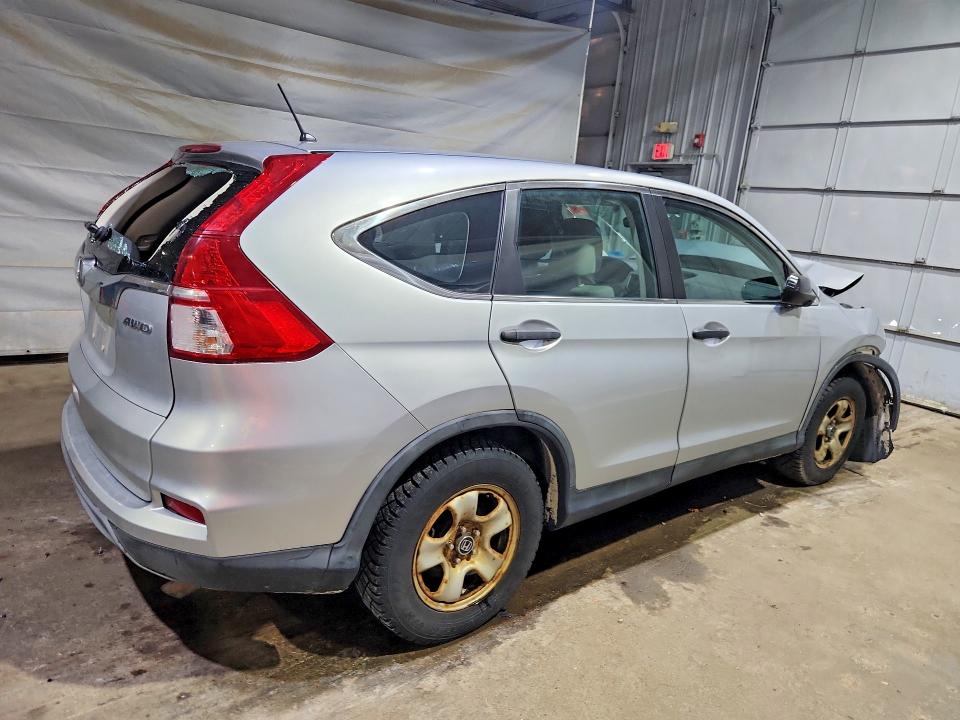 Photo 3 from auction – 2016 HONDA CR-V with VIN 5J6RM4H39GL100117