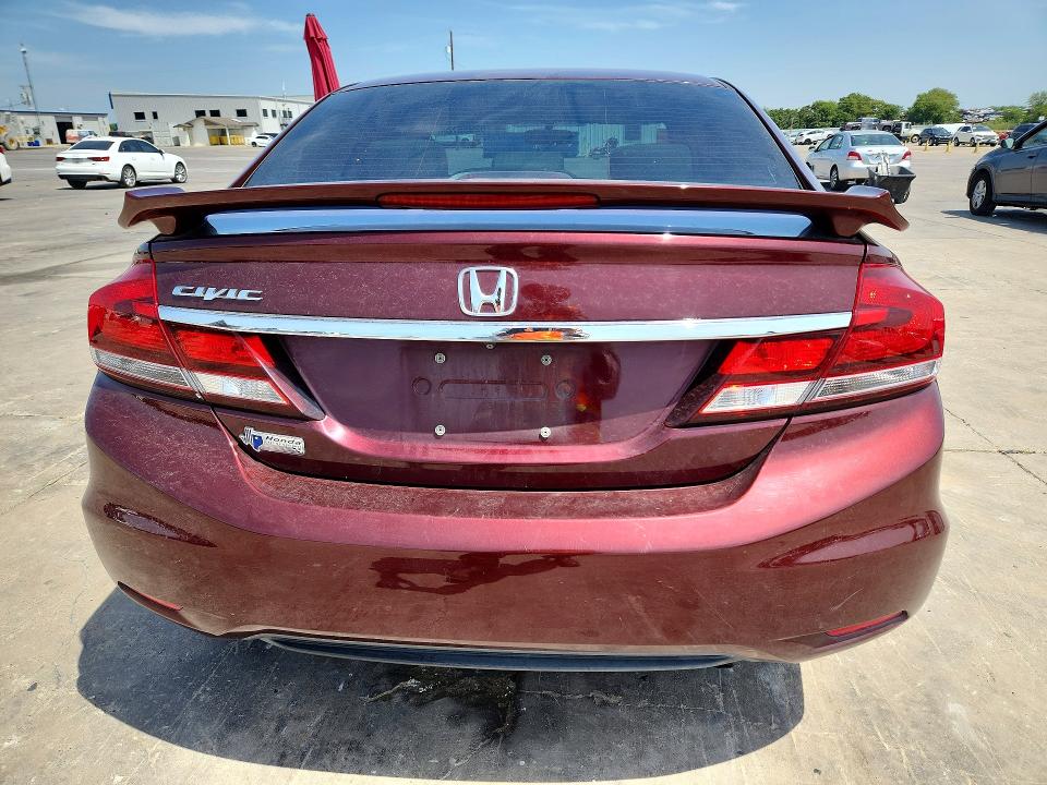 Photo 6 from auction – 2014 HONDA CIVIC with VIN 19XFB2F82EE217609