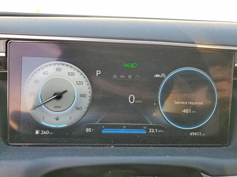 Photo 9 from auction – 2023 HYUNDAI TUCSON with VIN 5NMJF3AE8PH169837