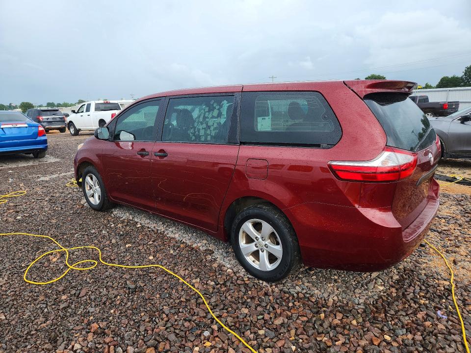 Photo 2 from auction – 2017 TOYOTA SIENNA with VIN 5TDZZ3DC0HS867121