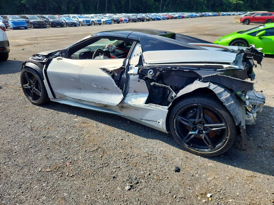 Photo 2 from auction – 2021 CHEVROLET CORVETTE with VIN 1G1YC3D40M5118527