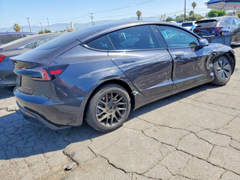 Photo 3 from auction – 2024 TESLA MODEL 3 with VIN 5YJ3E1EB5RF800774