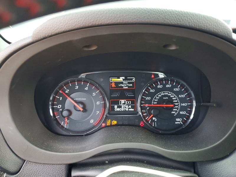 Photo 9 from auction – 2019 SUBARU WRX with VIN JF1VA1F6XK8821833