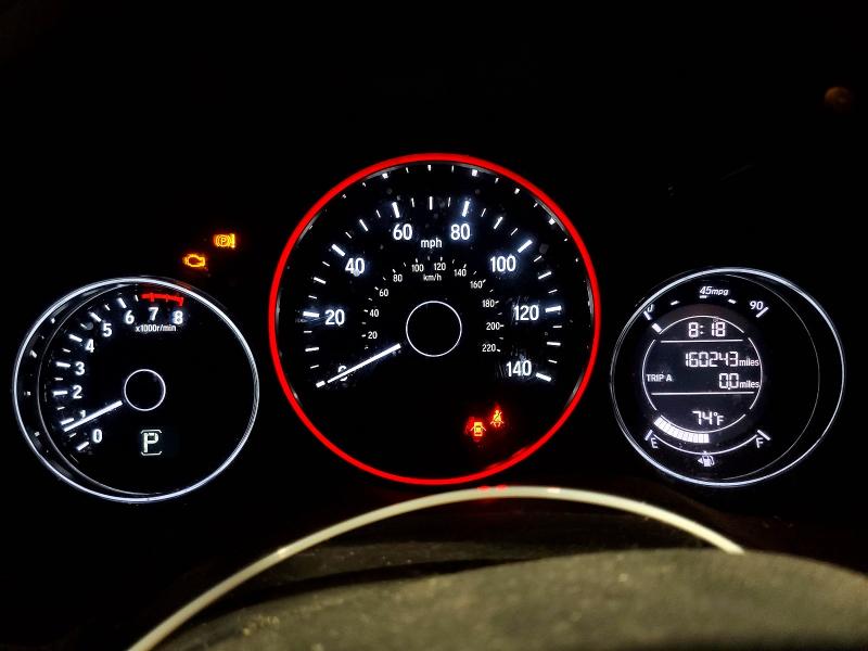 Photo 9 from auction – 2016 HONDA HR-V with VIN 3CZRU6H72GM756415