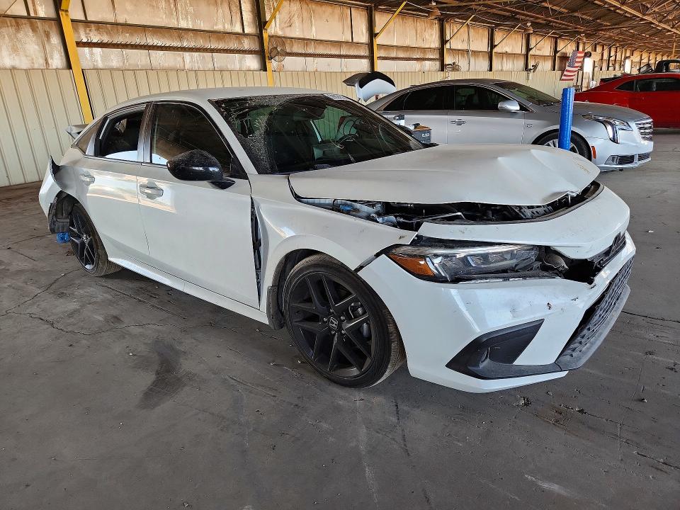 Photo 4 from auction – 2022 HONDA CIVIC with VIN 2HGFE2F59NH550408