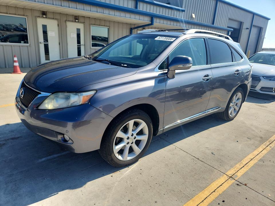 LEXUS RX 2012 with VIN 2T2ZK1BA4CC075769 - Photo from auction