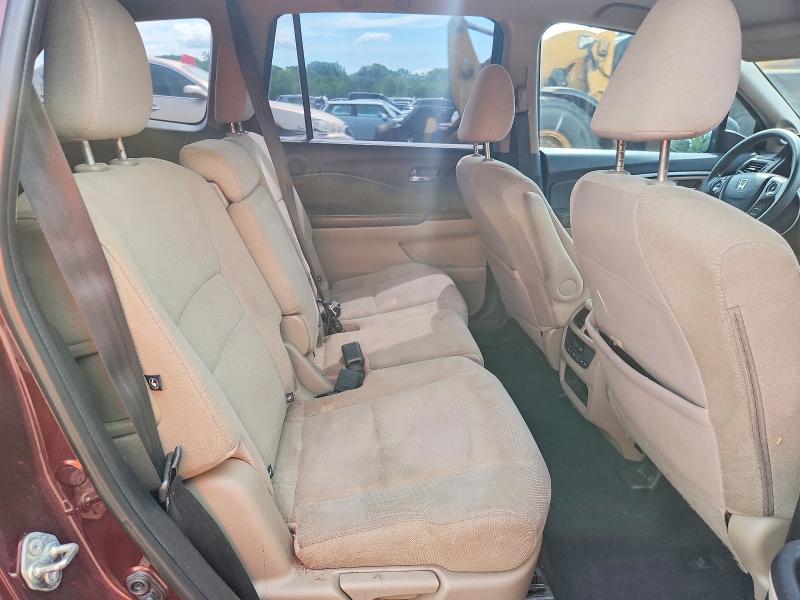 Снимка 11 от търг – 2016 HONDA PILOT с VIN 5FNYF6H3XGB014843