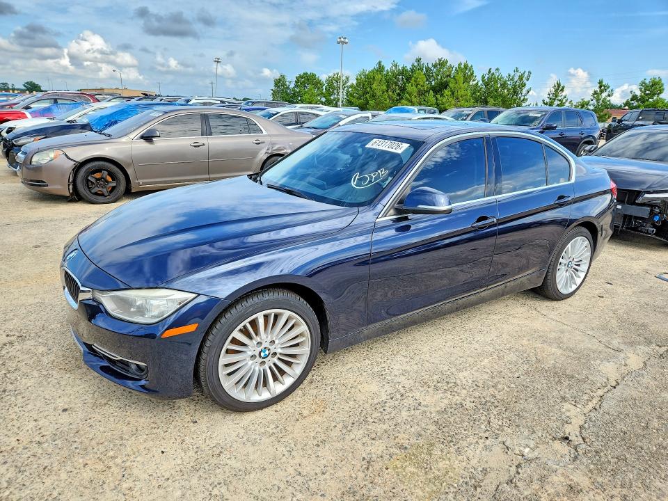 BMW 328 2015 with VIN WBA3B3G57FNR87036 - Photo from auction